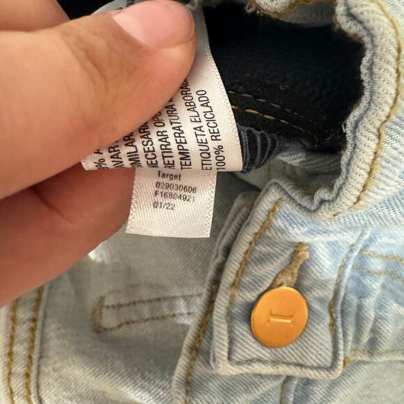 Isabel Maternity‎ by Ingrid & Isabel Women's Size 16 Vintage Straight Crop Jeans - Picture 10 of 10